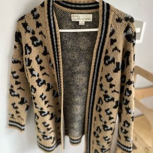 Shop talulah animal print cardigan